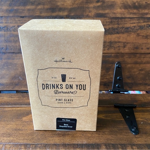 Hallmark Best Step Dad Ever Pint Glass - Picture 4 of 6